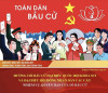 UBND Xã Định Quán triển khai tuyên truyền cuộc bầu cử đại biểu Quốc hội khóa XVI và HĐND các cấp