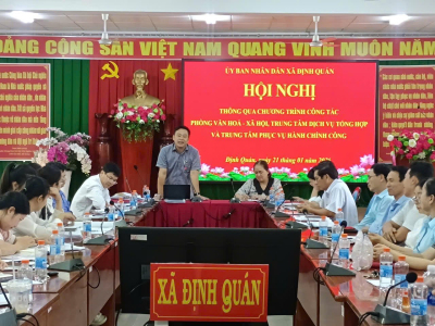 Phát biểu kết luận hội nghị, lãnh đạo UBND xã Định Quán ghi nhận và đánh giá cao tinh thần trách nhiệm cùng các ý kiến đóng góp của đại biểu; đồng thời đề nghị ba cơ quan nghiêm túc tiếp thu, hoàn chỉnh chương trình công tác năm 2026 và tổ chức triển khai