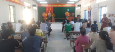 XÃ ĐỊNH QUÁN: TẬP HUẤN TRIỂN KHAI THỰC HIỆN CHUỖI LIÊN KẾT...