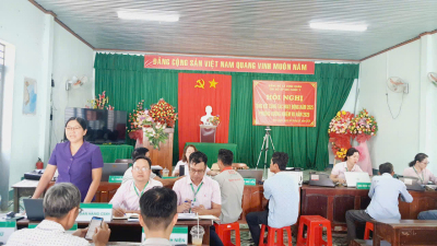 XÃ ĐỊNH QUÁN ĐÁNH GIÁ KẾT QUẢ THỰC HIỆN TÍN DỤNG CHÍNH SÁCH...