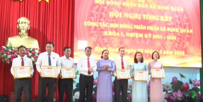 KỲ HỌP THỨ 7 - KỲ HỌP CHUYÊN ĐỀ VÀ HỘI NGHỊ TỔNG KẾT CÔNG TÁC HỘI ĐỒNG NHÂN DÂN XÃ ĐỊNH QUÁN NHIỆM KỲ 2021 - 2026