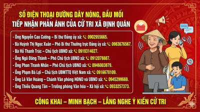 Số ĐT đường dây nóng