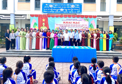 Lễ Khai mạc ngày Sách và Văn hóa đọc Việt Nam lần thứ V năm 2026 tại trường Tiểu học Nguyễn Khuyến