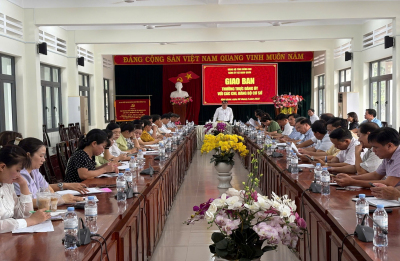 HỘI NGHỊ GIAO THƯỜNG TRỰC ĐẢNG ỦY VỚI CÁC CHI, ĐẢNG BỘ CƠ SỞ QUÝ 1/2026