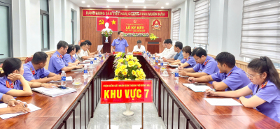 VIỆN KIỂM SÁT NHÂN DÂN KHU VỰC 7 TỔ CHỨC LỄ KÝ KẾT QUY CHẾ PHỐI HỢP TRONG THỰC HIỆN CHỨC NĂNG, NHIỆM VỤ.