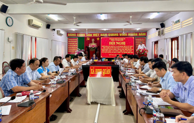 BAN THƯỜNG VỤ ĐẢNG ỦY XÃ ĐỊNH QUÁN TRIỂN KHAI LẤY Ý KIẾN GÓP Ý DỰ THẢO KẾ HOẠCH CỦA BAN CHẤP HÀNH ĐẢNG BỘ XÃ VỀ THỰC HIỆN NGHỊ QUYẾT SỐ 05-NQ/TU NGÀY 01/5/2026 CỦA BAN CHẤP HÀNH ĐẢNG BỘ THÀNH PHỐ