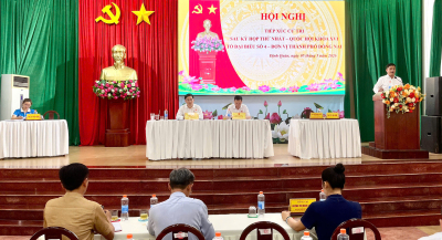 TỔ ĐẠI BIỂU QUỐC HỘI SỐ 4 THÀNH PHỐ ĐỒNG NAI TIẾP XÚC CỬ TRI...