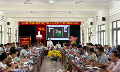 XÃ ĐỊNH QUÁN TRIỂN KHAI ĐỀ ÁN SẮP XẾP, ĐIỀU CHỈNH VÀ ĐỔI TÊN CÁC ẤP