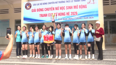 GIAO LƯU BÓNG CHUYỀN NỮ HỌC SINH MỞ RỘNG, TRANH CÚP TỨ HÙNG
