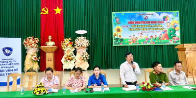 DIỄN ĐÀN TRẺ EM VỚI CHỦ ĐỂ:  "TRẺ EM HẠNH PHÚC, AN TOÀN, VỮNG BƯỚC TRONG KỶ NGUYÊN SỐ"