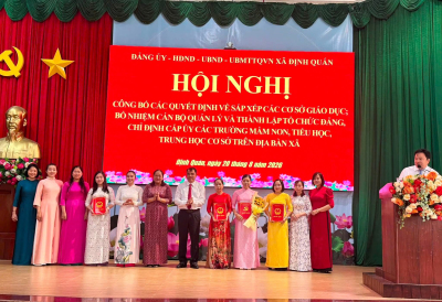 ĐỊNH QUÁN CHỦ ĐỘNG, SẴN SÀNG CÁC ĐIỀU KIỆN CHO NĂM HỌC MỚI 2026 – 2027
