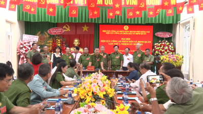 ĐẠI HỘI THÀNH LẬP HỘI CỰU CÔNG AN NHÂN DÂN XÃ ĐỊNH QUÁN KHÓA...