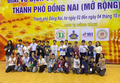 XÃ ĐỊNH QUÁN XẾP THỨ NHÌ TOÀN ĐOÀN Ở MÔN CỜ TƯỚNG - GIẢI VÔ...