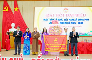 Đại hội Đại biểu Ủy ban MTTQ Việt Nam xã Đồng Phú lần thứ I thành công tốt đẹp.
