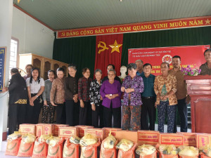 Bài thơ "Hủ gạo tình thương"