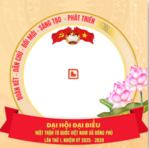 Tuổi trẻ xã Đồng Phú đồng loạt thay ảnh đại diện chào mừng Đại hội Đại biểu Mặt trận Tổ quốc Việt Nam xã lần thứ I, nhiệm kỳ 2025–2030