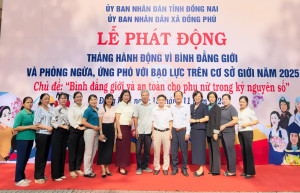 Phát động Tháng hành động vì bình đẳng giới năm 2025