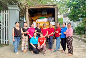 Thôn 3 xã Đồng Phú chung tay hướng về đồng bào vùng lũ