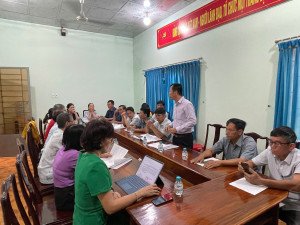 ĐỒNG PHÚ TỔ CHỨC HỘI NGHỊ TẬP HUẤN CỘNG TÁC VIÊN LAO ĐỘNG VIỆC LÀM CHO NGƯỜI LAO ĐỘNG TẠI XÃ ĐỒNG PHÚ.