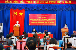 Xã Đồng Phú tổng kết công tác bảo vệ nền tảng tư tưởng của Đảng năm 2025