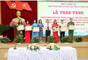 Đồng Phú dự hội nghị tổng kết công tác Tuyên giáo – Dân vận năm 2025, triển khai nhiệm vụ 2026
