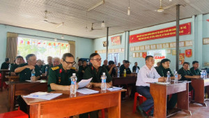 Chi hội Cựu chiến binh thôn Tân An đón nhận Bằng khen của Chủ tịch Hội Cựu chiến tỉnh Đồng Nai