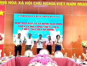 UBND xã Đồng Phú tổ chức gặp mặt đầu Xuân 2026