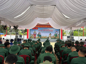 Khai mạc hội trại tòng quân năm 2026 xã Đồng Phú