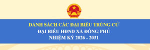 Chính thức công bố danh sách 23 người trúng cử đại biểu HĐND...