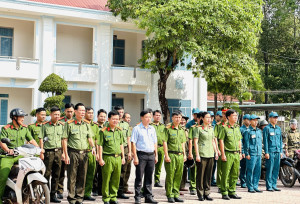 Công an xã Đồng Phú: ra quân cao điểm tấn công trấn áp tội phạm, bảo đảm an ninh trật tự các ngày lễ lớn năm 2026