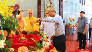 Phường Đồng Phú: Ấm áp các hoạt động thăm, chúc mừng tự viện nhân dịp Đại lễ Phật đản 2026