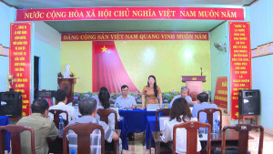 Thường trực hđnd phường khảo sát tình hình kinh tế - xã hội và an ninh trật tự