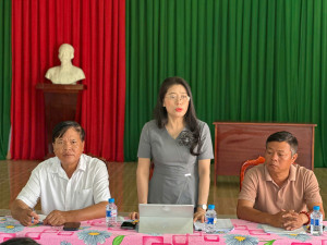 Thường trực HĐND phường Đồng Phú khảo sát tình hình kinh tế - xã hội tại khu phố Tân Tiến và Thái Dũng