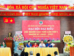 Đại hội đại biểu Hội Người cao tuổi phường Đồng Phú  lần thứ I, nhiệm kỳ 2026 – 2031