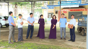 Đồng Phú kiểm tra cơ sở vật chất trường học, chuẩn bị năm học mới 2026 - 2027
