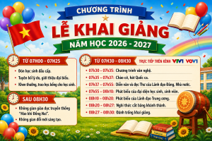 Ủy ban nhân dân phường Đồng Phú chỉ đạo tổ chức Lễ khai giảng năm học 2026-2027 bảo đảm trang trọng, an toàn, thiết thực