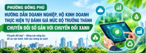 Phường Đồng Phú: Hướng dẫn doanh nghiệp, hộ kinh doanh thực hiện tự đánh giá mức độ trưởng thành chuyển đổi số gắn với chuyển đổi xanh