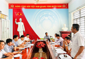 Phường Đồng Phú họp bàn kiện toàn công tác quản lý các nghĩa...