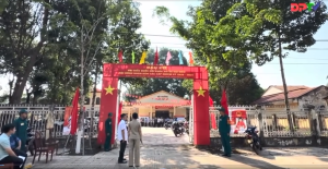 Xã Đồng Phú diễn tập bầu cử đại biểu Quốc hội khóa XVI và HĐND các cấp nhiệm kỳ 2026-2031