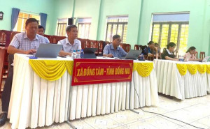 Ban Thường vụ Đảng ủy xã Đồng Tâm dự họp Ban Chấp hành Đảng bộ tỉnh lần thứ 20 do Thường trực Tỉnh ủy Đồng Nai tổ chức