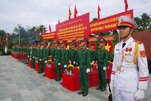 Lễ viếng, truy điệu và an táng hài cốt liệt sĩ