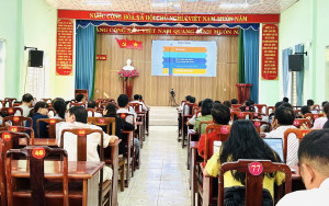 Đồng Tâm tổ chức lớp bồi dưỡng chuyên sâu về công tác kiểm tra, giám sát của Đảng năm 2025