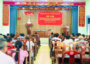 Đồng Tâm tổ chức đối thoại phương án bồi thường, hỗ trợ, tái định cư Dự án cao tốc Bắc – Nam phía Tây