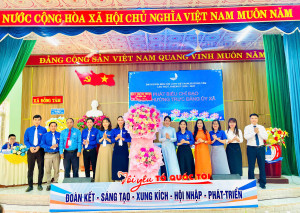 Đại hội Đại biểu Hội Liên hiệp Thanh niên Việt Nam xã Đồng Tâm lần thứ I, nhiệm kỳ 2025–2029 thành công tốt đẹp