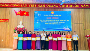 Hội Khuyến học xã Đồng Tâm tuyên dương giáo viên, học sinh giỏi và tổng kết công tác khuyến học năm 2025