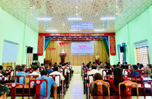 Xã Đồng Tâm tổ chức hội nghị giao chỉ tiêu kế hoạch phát triển kinh tế – xã hội năm 2026