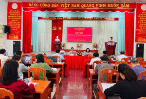 Ủy ban kiểm tra xã Đồng Tâm tổ chức hội nghị triển khai công tác kiểm tra, giám sát năm 2026