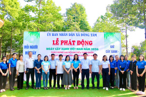 Xã Đồng Tâm tổ chức Lễ phát động Ngày Cây Xanh Việt Nam năm 2026