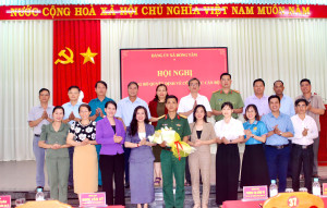 Công bố quyết định bổ nhiệm Chỉ huy trưởng Ban Chỉ huy Quân sự xã Đồng Tâm