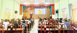 Xã Đồng Tâm tham dự Hội nghị trực tuyến toàn quốc hướng dẫn...